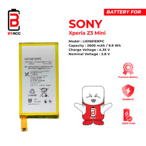 BT-ACC Baterai Sony Z3 Mini / Z3 Compact / C4 / LIS1561ERPC