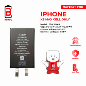 BT-ACC Baterai iPhone Xs Max Cell Only (3174 mAh)
