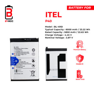 BT-ACC Baterai Itel BL-58CI / Itel P40