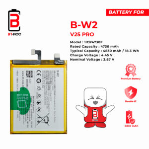 BT-ACC Baterai Vivo V25 Pro / B-W2