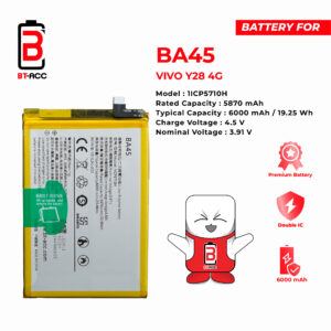 BT-ACC Baterai Vivo Y28 4G / BA45