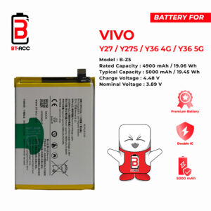 BT-ACC Baterai Vivo Y27 / Y27S / Y36 4G / Y36 5G / B-Z5