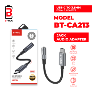 BT-ACC BT-CA213 Kabel Data Aux For Type C To Audio 3.5mm