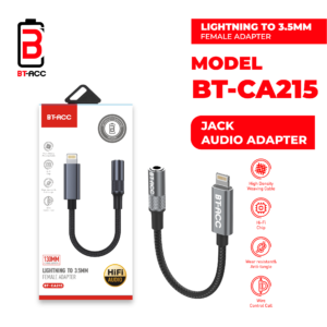 BT-ACC BT-CA215 Kabel Data Aux For Lightning To Audio 3.5mm