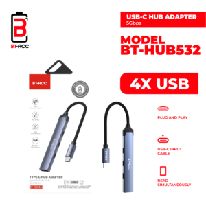 BT-ACC BT-HUB532 USB Hub Adapter Type-C To USB 3.0
