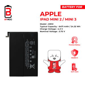BT-ACC Baterai iPad Mini 2 / Mini 3