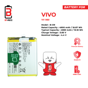 BT-ACC Baterai Vivo X60 / B-O9