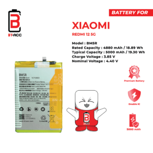 BT-ACC Baterai Xiaomi Redmi 12 5G / BM5R
