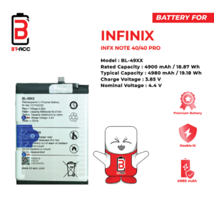BT-ACC Baterai Infinix Note 12 VIP / BL-44FX
