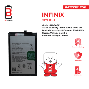 BT-ACC Baterai Infinix Note 50 4G / BL-54BX