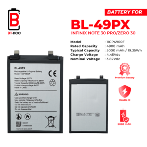 BT-ACC Infinix Note 30 Pro / Zero 30 - BL49PX