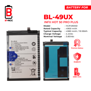 BT-ACC Baterai Infinix Hot 50 Pro Plus / BL-49UX