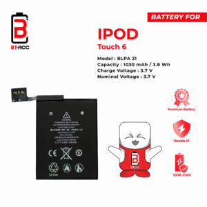 BT-ACC Baterai iPod Touch 6 / Touch 7 (1030 mAh)