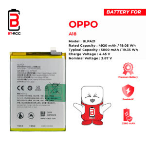 BT-ACC Oppo A18 / BLPA21