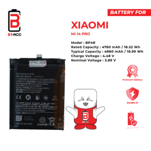 BT-ACC Baterai Xiaomi Mi 14 Pro / BP4R