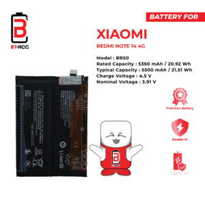 BT-ACC Baterai Xioami Redmi Note 14 4G / BR50