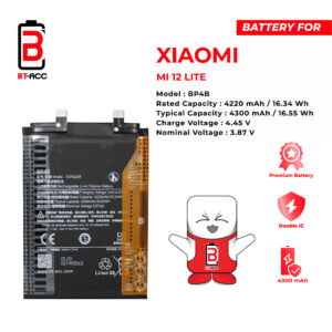 BT-ACC Baterai Xiaomi MI 12 Lite / BP4B