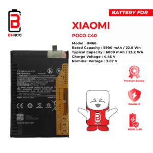 BT-ACC Baterai Poco C40 / BN66