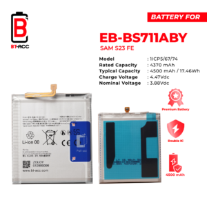 BT-ACC Baterai Samsung S23 FE / EB-BS711ABY