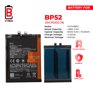 BT-ACC Baterai Poco F6 / BP52