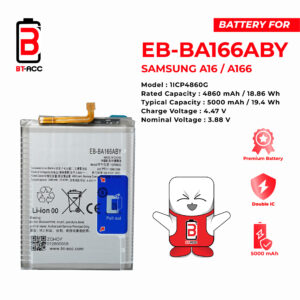 BT-ACC Baterai Samsung A16 / A17 / A26 / EB-BA166ABY
