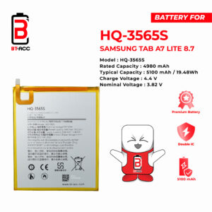 BT-ACC Baterai Samsung T225 / Tab A7 Lite 8.7 / HQ-3565S