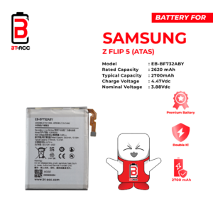 BT-ACC Baterai Samsung Z Flip 5 Atas / EB-BF731ABY