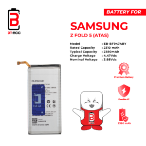 BT-ACC Baterai Samsung Z Fold 5 Atas / EB-BF947ABY