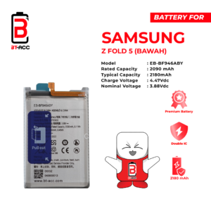 BT-ACC Baterai Samsung Z Fold 5 Bawah / EB-BF946ABY