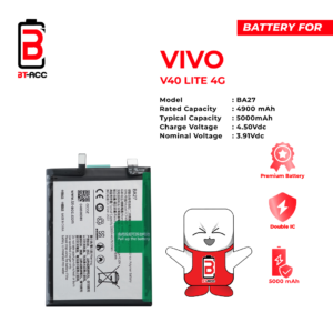 BT-ACC Baterai Vivo V40 Lite 4G / BA27
