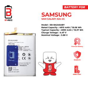 BT-ACC Baterai Samsung A24 4G / EB-BA245ABY